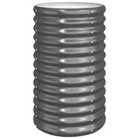 Donica ogrodowa, stal ocynkowana, 40x40x68 cm, antracyt