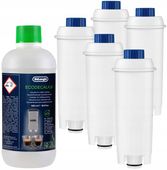 5x FILTR do ekspresu DELONGHI ODKAMIENIACZ 500ml