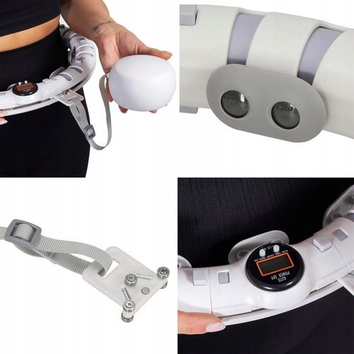 HULA HOP ODCHUDZAJACE SMART LICZNIK WYPUSTKI MODUŁOWY MASAŻER + OBCIĄŻNIK na Arena.pl