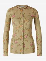 Rabanne Floral Viscose Cardigan XS
