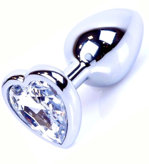 Piękny plug analny z kryształem zdjęcie 1