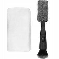 SZCZOTKA SZCZELINOWA DO CZYSZCZENIA SAMOCHODU AUTA + ŚCIERECZKA MIKROFIBRA