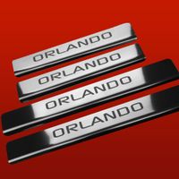 Listwa progowa CHEVROLET ORLANDO Stal nierdzewna 304 połysk 4szt