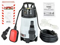 POMPA ZANURZENIOWA DO WODY NAC SPE 75D-L MOC 750 W WYDAJNOŚĆ 14 000 litr/h