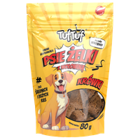 PRZYSMAKI DLA PSA TufTuf PSIE ŻELKI - KRÓWKI Z WOŁOWINĄ 80g
