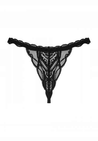 Stringi sznurowane, otwarty krok. Majtki S/M zdjęcie 3