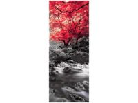 40X100CM JESIENNY WODOSPAD OBRAZ PION