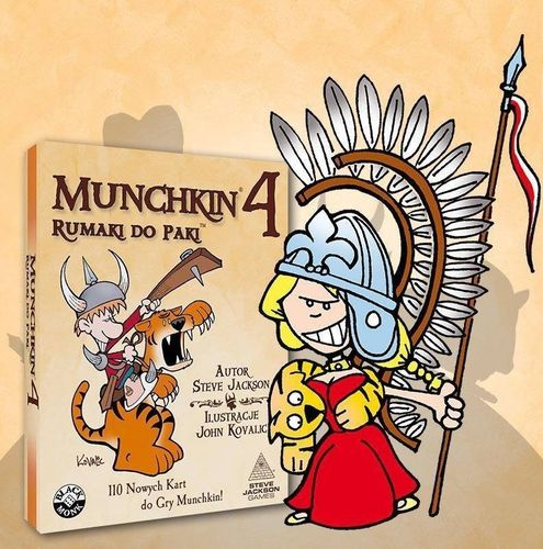 Gra Munchkin 4 Rumaki do Paki Dodatek na Arena.pl