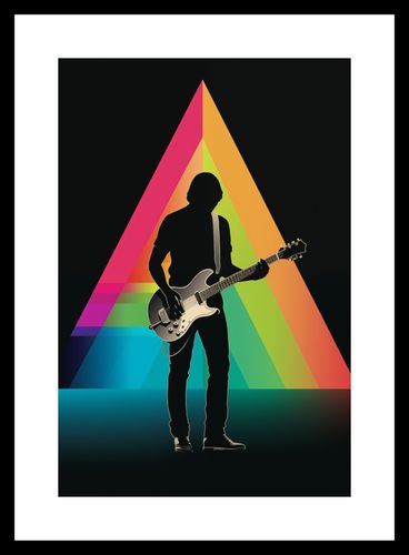 Plakat 20x30cm Pryzmat przez Gitarę na Arena.pl