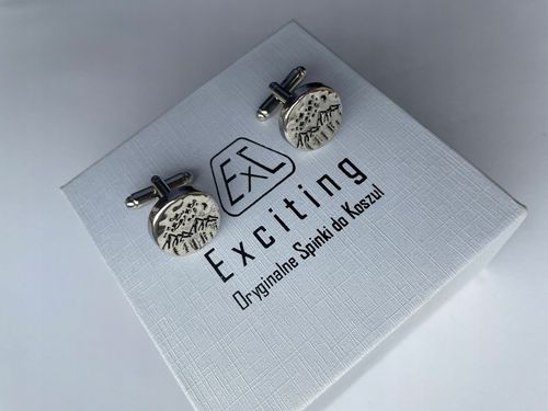 Spinki do mankietów EXC Góry Tatry Sudety Karpaty Duch Gór Ratownika GOPR na Arena.pl