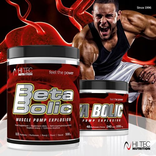 HI TEC BETA BOLIC 500 KREATYNA JABŁCZAN MONOHYDRAT na Arena.pl