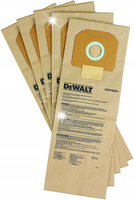 Worki papierowe na pył do DWV902 - 5szt DeWalt