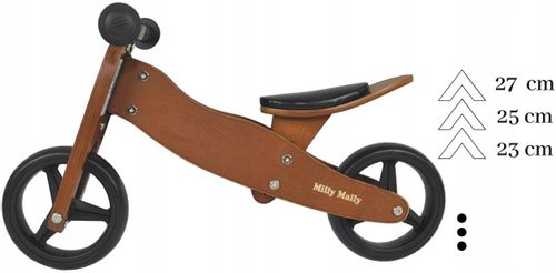 ROWEREK BIEGOWY TRÓJKOŁOWY MILLY MALLY JAKE 2w1 na Arena.pl