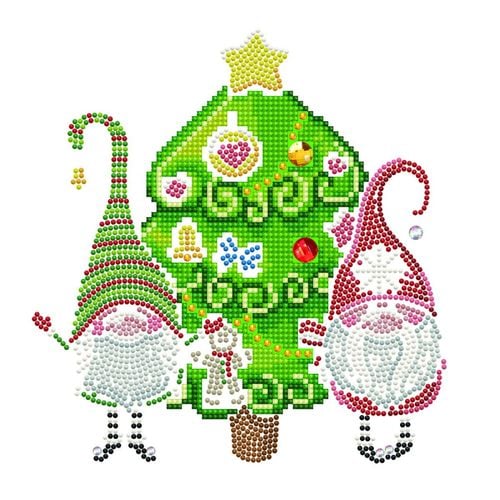 diamond dotz dotz box christmas elves 4875 na Arena.pl
