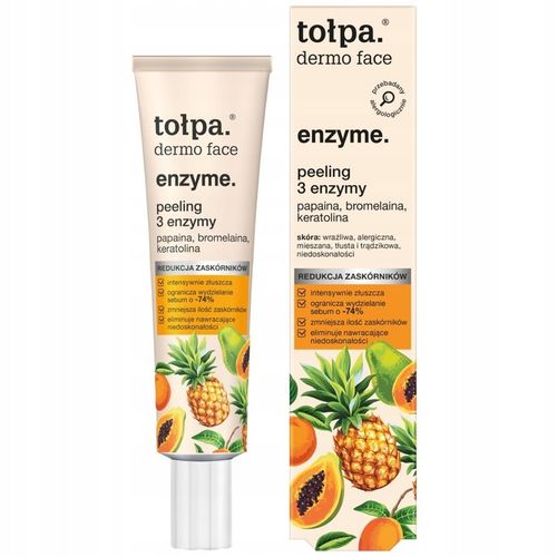 Tołpa Peeling do Twarzy Enzymatyczny Złuszczający Oczyszcza 3 Enzymy 40ml na Arena.pl