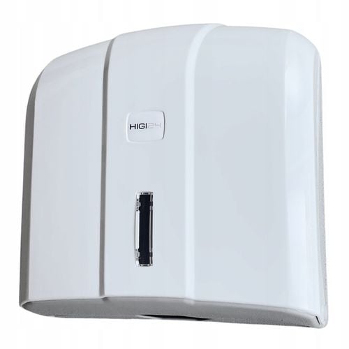 Pojemnik Dozownik Podajnik ręczniki papierowe ZZ Biały Naścienny ATEST PZH na Arena.pl