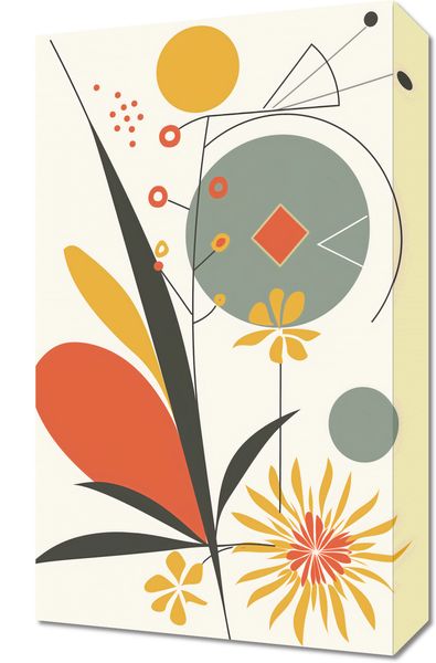 Obraz 30x50cm Geometryczny Ogród zdjęcie 1