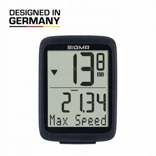 MARKOWY LICZNIK ROWEROWY SIGMA 10.0 IPX8 POLSKIE MENU TERMOMETR START/STOP na Arena.pl