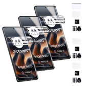 3X Folia ochronna do MOTOROLA EDGE 70 PRO na ekran hydrożelowa mocna TPU