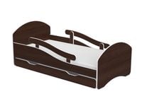 Łóżko dziecięce LEO 180x80 wenge