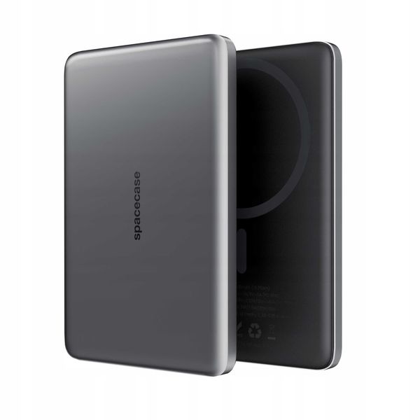 Spacecase Powerbank 5000Mah Magcharge Pb01 Gray zdjęcie 2