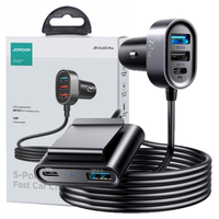 JOYROOM JR-CL05 5-PORT USB CAR CHARGER 72W BLACK