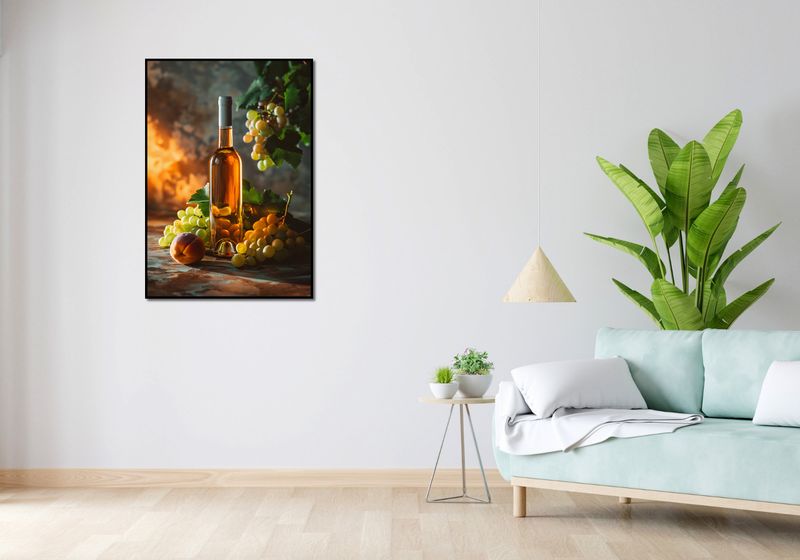 Plakat 70x100cm Bursztynowe Wino zdjęcie 4