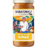 Makłowicz SOS KORMA styl INDYJSKI kokos masło jogurt imbir 400g nr12