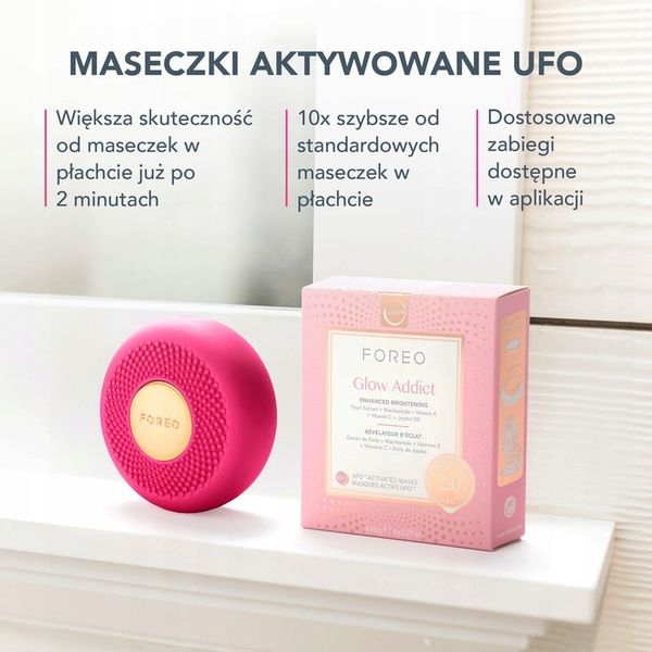 FOREO UFO 3 mini, fuksja zdjęcie 6