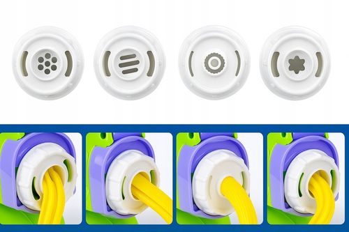 Ciastolina makaron maszynka ciasto masa plastyczna zestaw kreatywny 18w1 na Arena.pl