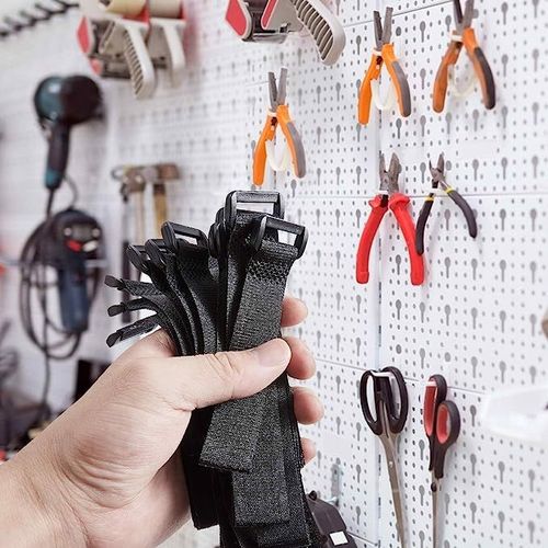 Opaski kablowe na rzep czarne 30szt na Arena.pl