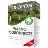 BOPON Wapno ogrodnicze 1kg - Bielenie drzew i odkwaszanie gleby - Ochrona