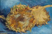 Plakat 30x20cm Sunflowers, Van Gogh Vintage do Salonu