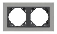 Efapel animato ramka 2k aluminium grafit 90920 kas