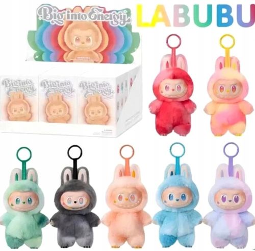 Oryginalny Labubu Monster Brelok 18cm Urocza Torebka Brelok Zawieszka na Arena.pl