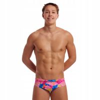 Kąpielówki męskie slipy na basen treningowe Funky Trunks Just Jungle rozm.S