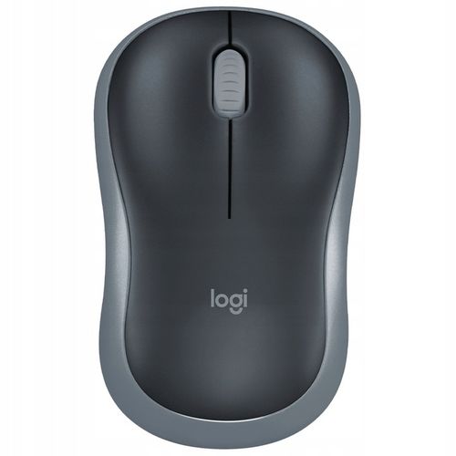 Myszka bezprzewodowa Logitech M185 szara, sensor optyczny 1000DPI 2.4GHz na Arena.pl