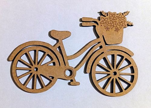 Scrapbookingowy Rower HDF - Wycięty z Precyzją i Stylem na Arena.pl
