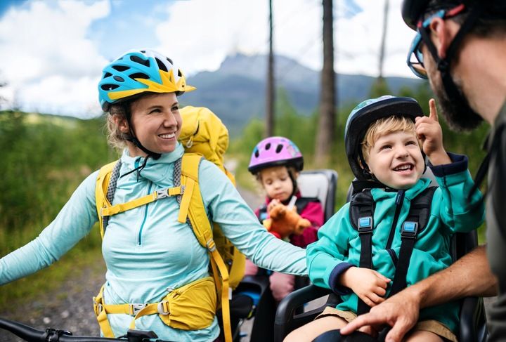 Kask rowerowy dla dzieci regulowany rower deska Meteor rozmiar S 48-52 cm zdjęcie 10