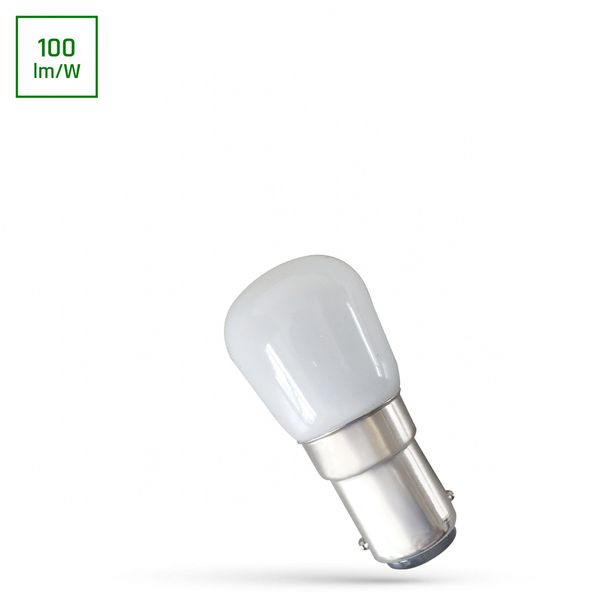 LED Tablicowe 230V 1,5W Ba15d CW SPECTRUM zdjęcie 1
