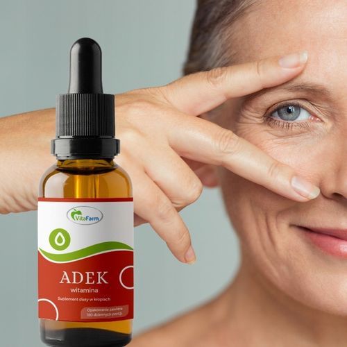 Witamina ADEK (A+D3 2000 IU+E+K2) krople 30 ml na Arena.pl