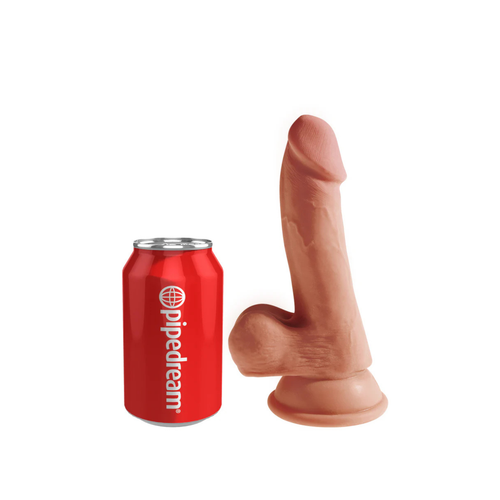 dildo plus 17cm king cock triple density with balls tan pipedream na Arena.pl