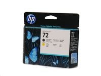 Głowica HP 72 MK/Y Matte Black/Yellow C9384A Oryginał