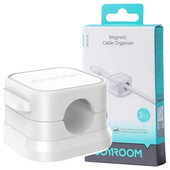 magnetyczny organizer na kable joyroom jr-zs368 6 szt. (biały)