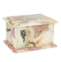 Kamienna urna z naturalnego onyksu