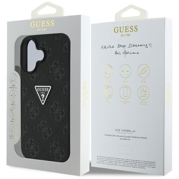 Etui Guess do iPhone 16, Czarny zdjęcie 8