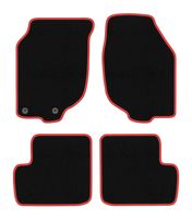 Dywaniki welurowe CARLUX-RED Rover 25 1999-2005 hatchback czarne