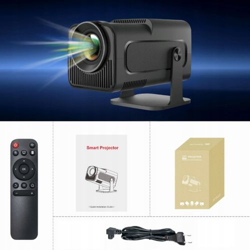PROJEKTOR RZUTNIK PRZENOŚNY HY320 SMART FULL HD LED ANDROID WiFi TV 150" na Arena.pl