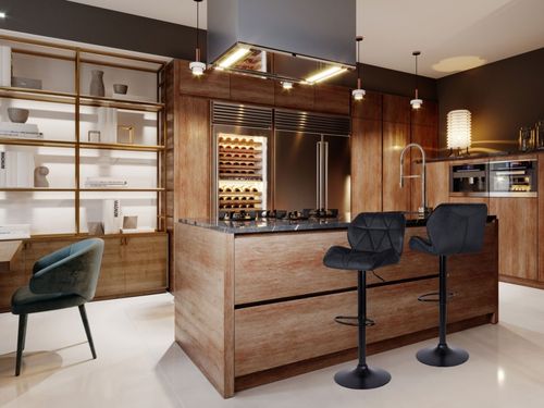 Hoker barowy Grappo Black czarny Velvet na Arena.pl