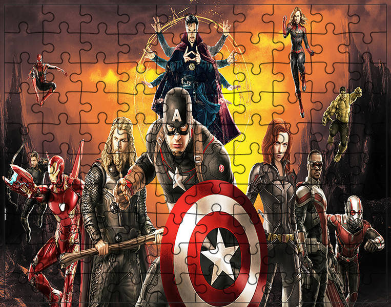 Puzzle Avengers zdjęcie 1